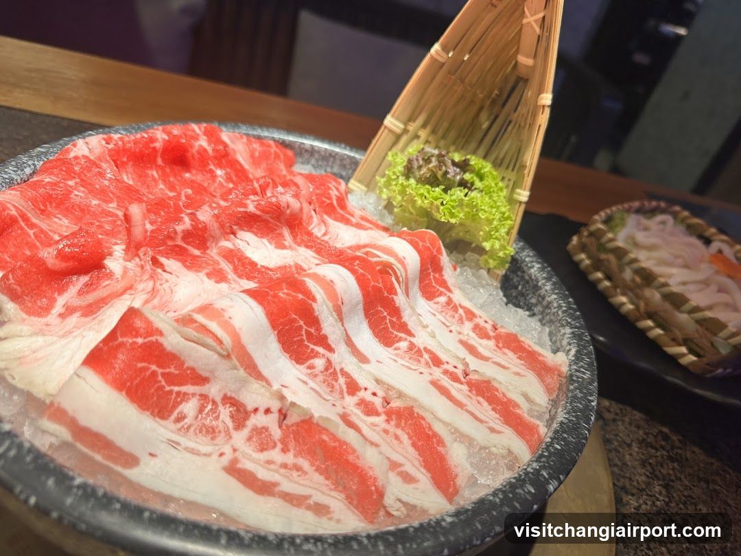 Sliced Meat on Ice