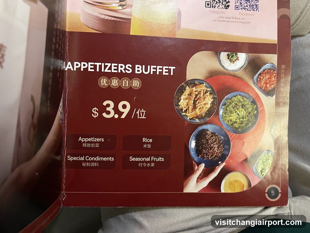 Appetizers Buffet Menu Page