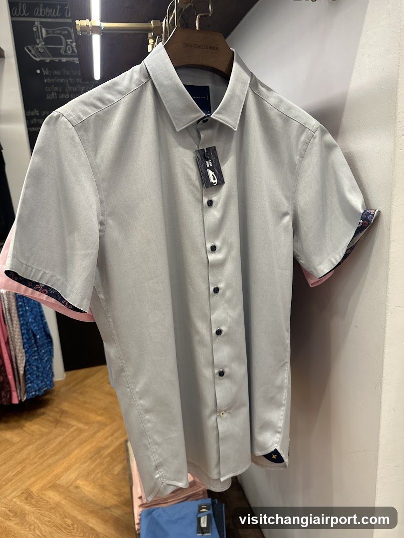 Men's Short-Sleeve Shirt Display