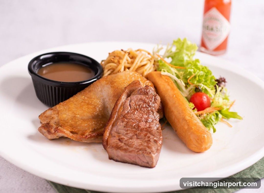 Plated Meat and Side Dish