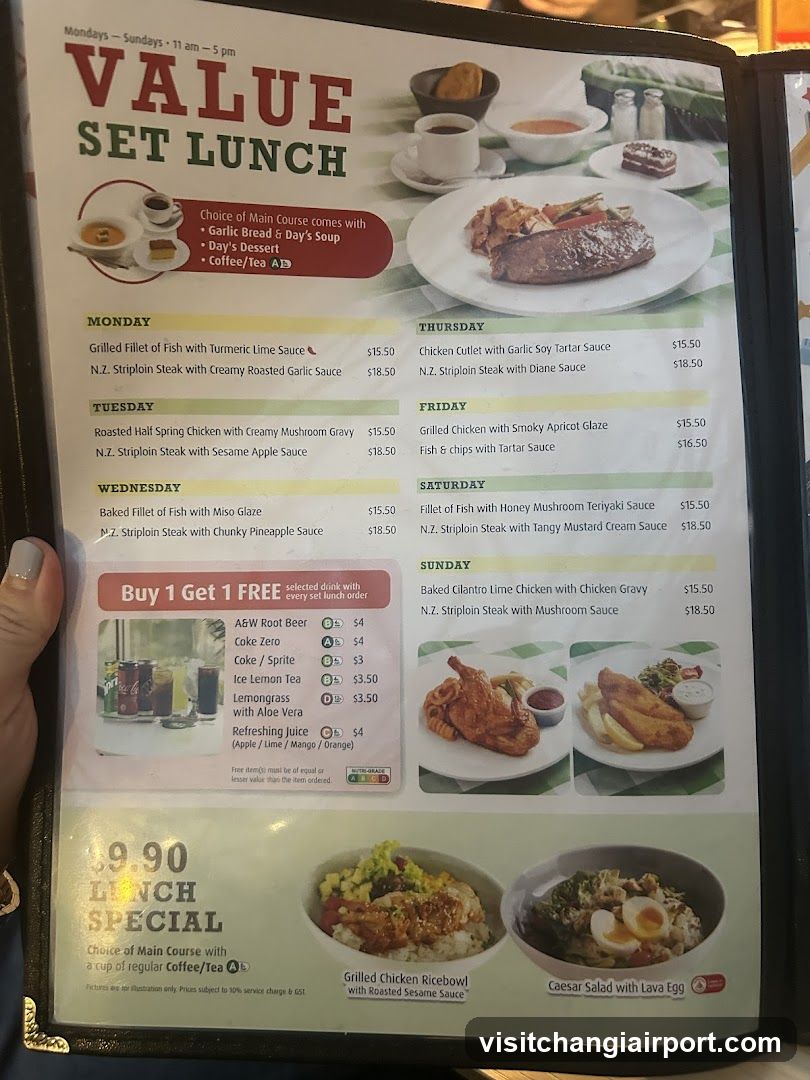 Value Set Lunch Menu