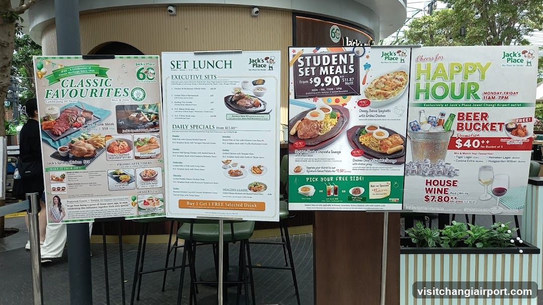 Jack's Place Promotional Displays