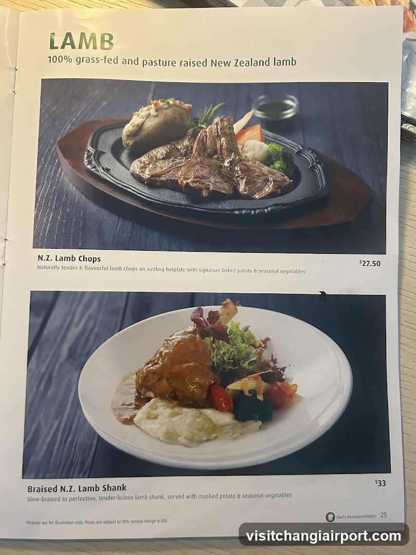 Lamb Menu Page