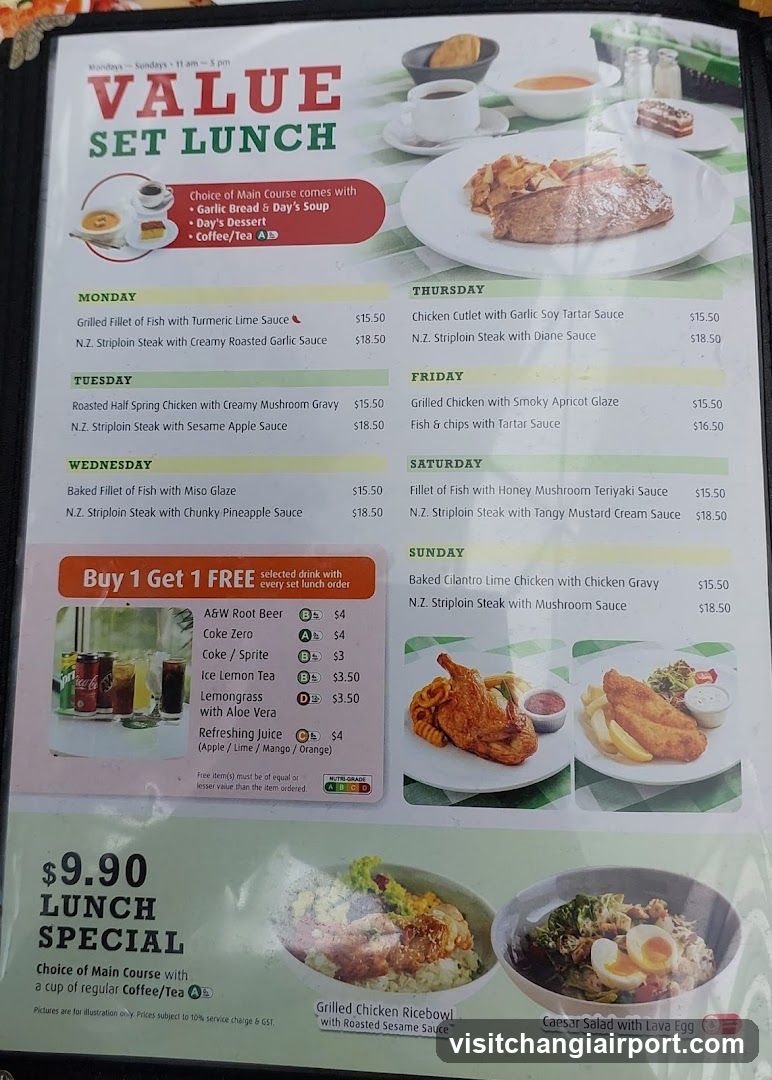 Value Set Lunch Menu