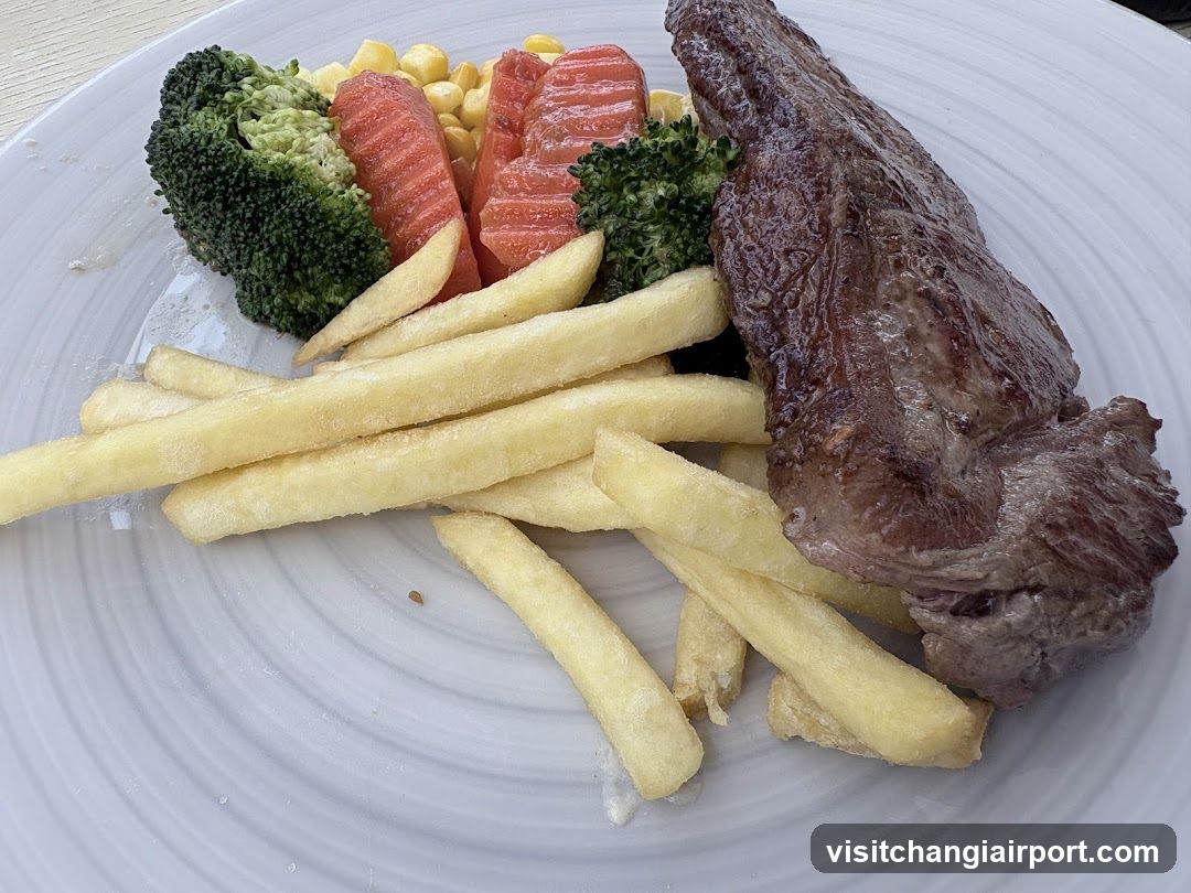 Steak and Fries Meal