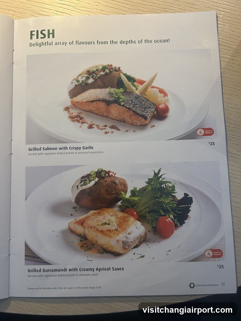 Fish Menu Page