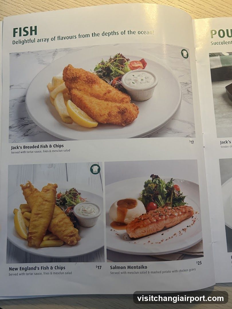 Fish Menu Page