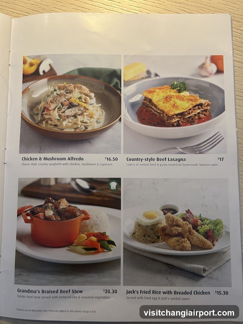 Dining Menu Page