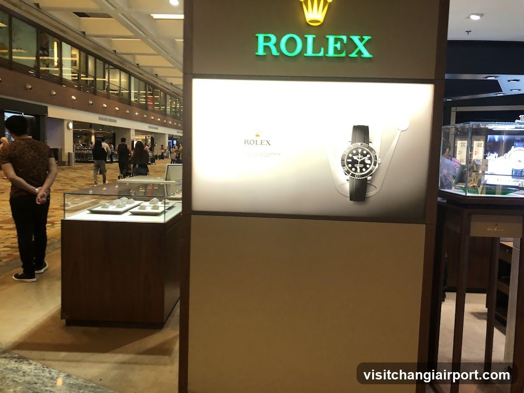 Rolex Watch Display