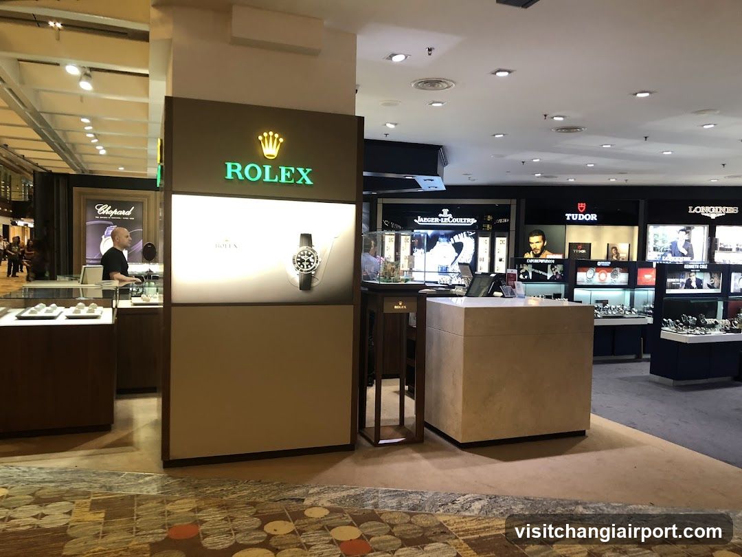 Luxury Watch Store Interior