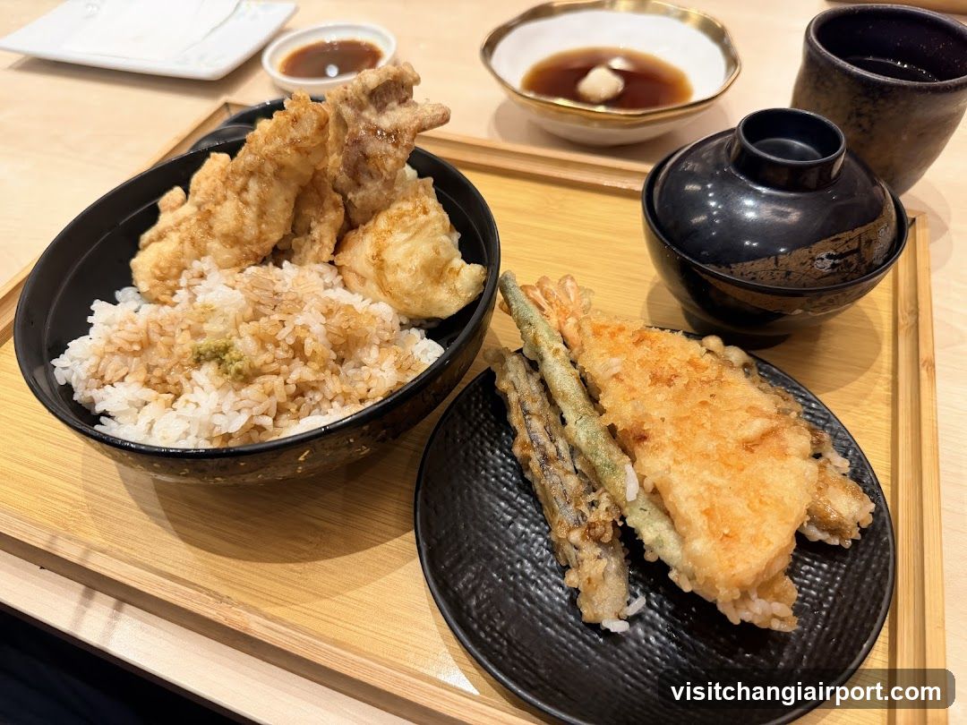 Tempura Rice Bowl Set