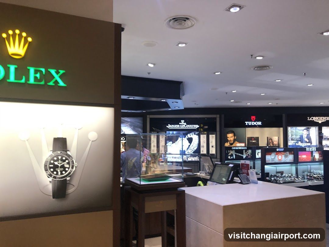 Luxury Watch Store Interior