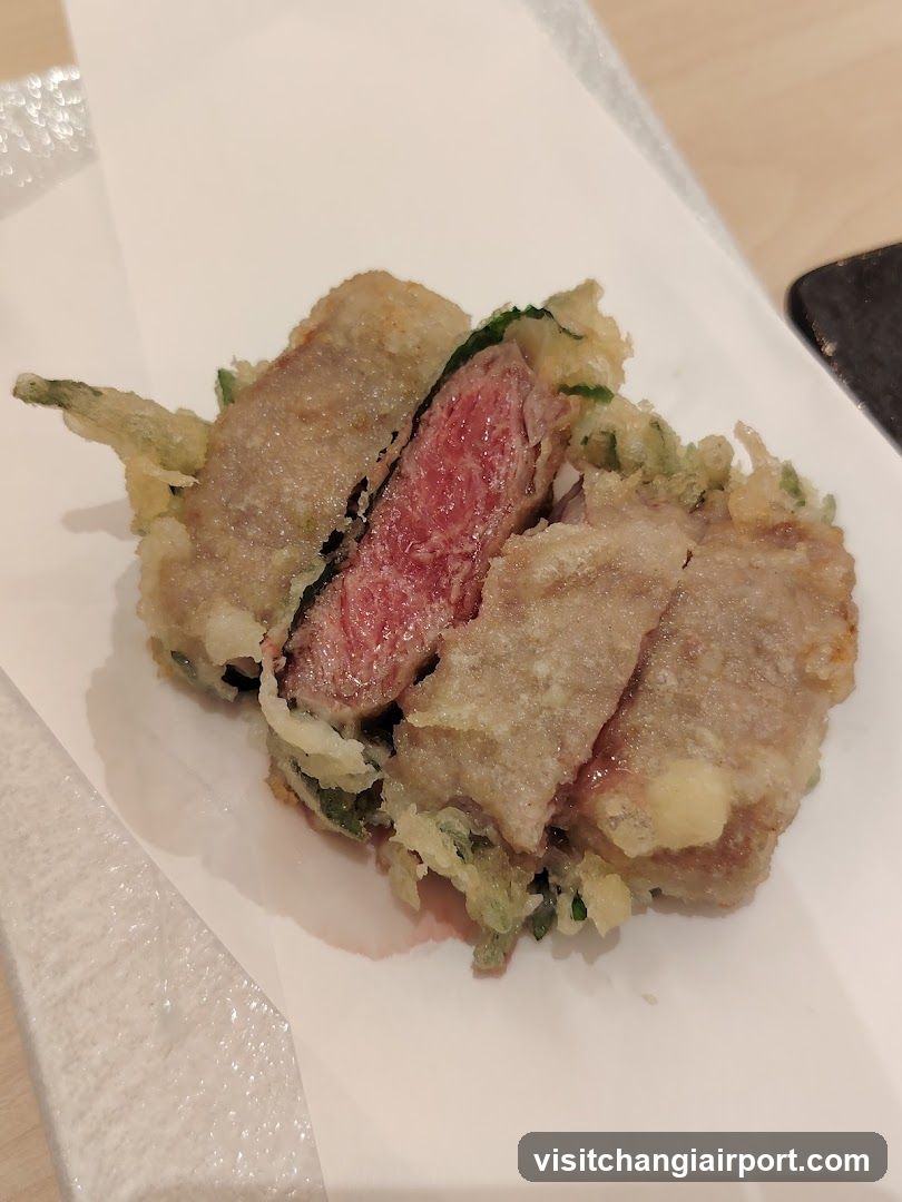 Fried Beef Tempura Cutlet