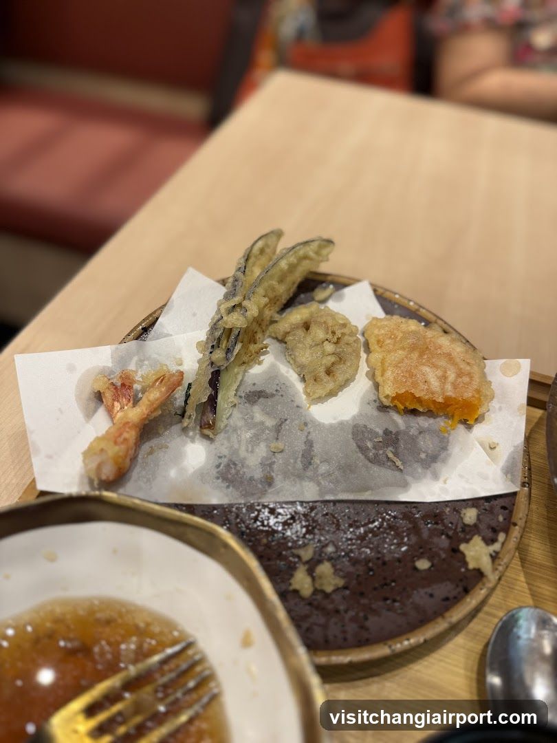 Tempura Plate with Side Dish