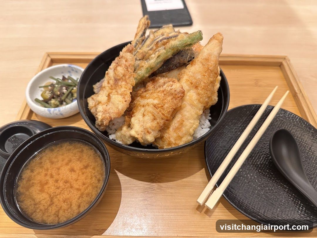 Tempura Rice Bowl Meal