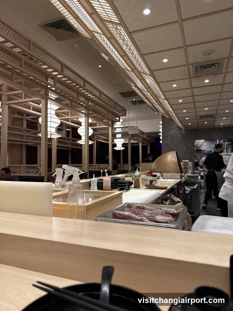 Sushi Restaurant Interior