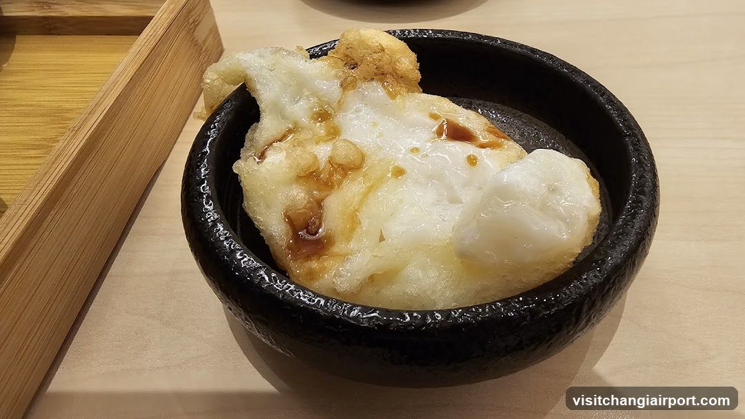 Fried Egg Dish in Stone Bowl