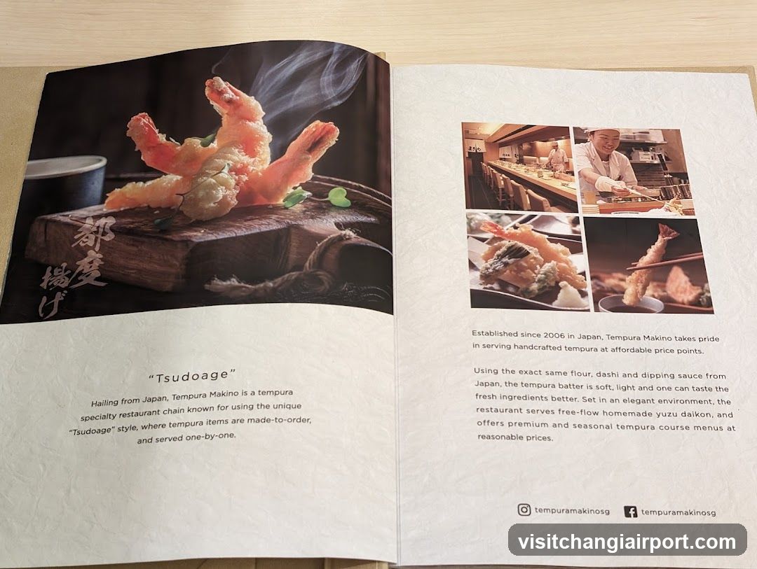 Tempura Makiino Brochure Page