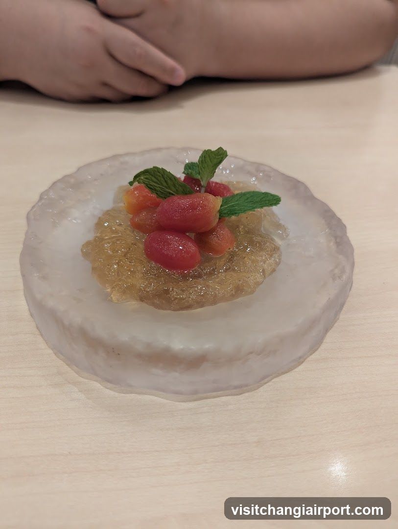 Dessert with Jelly and Fruit