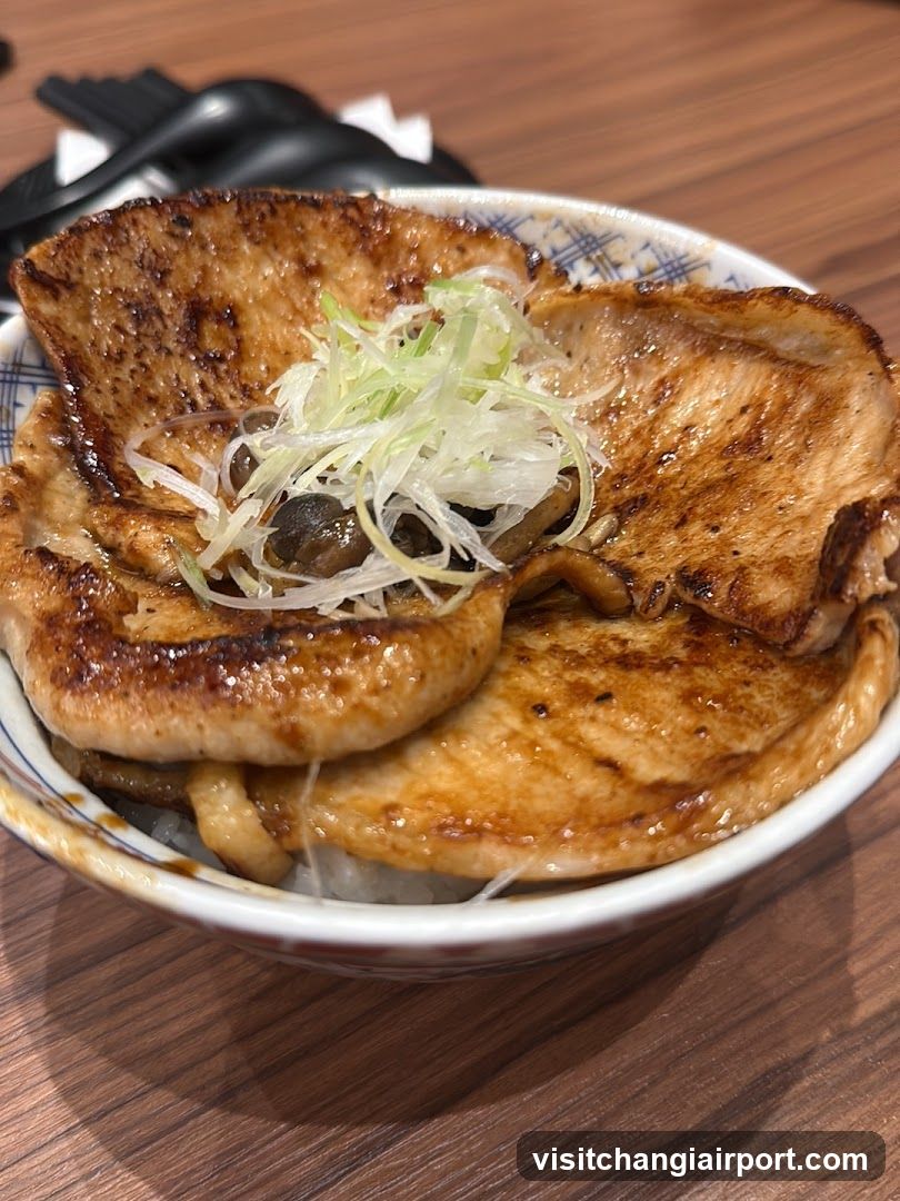 Grilled Pork Cutlet Rice Bowl