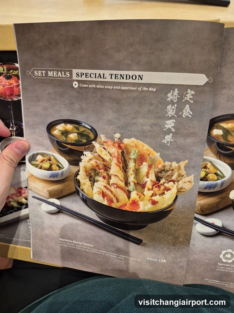 Special Tendon Menu Page