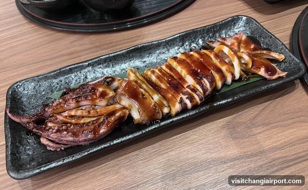 Sashimi-style Squid with Sauce