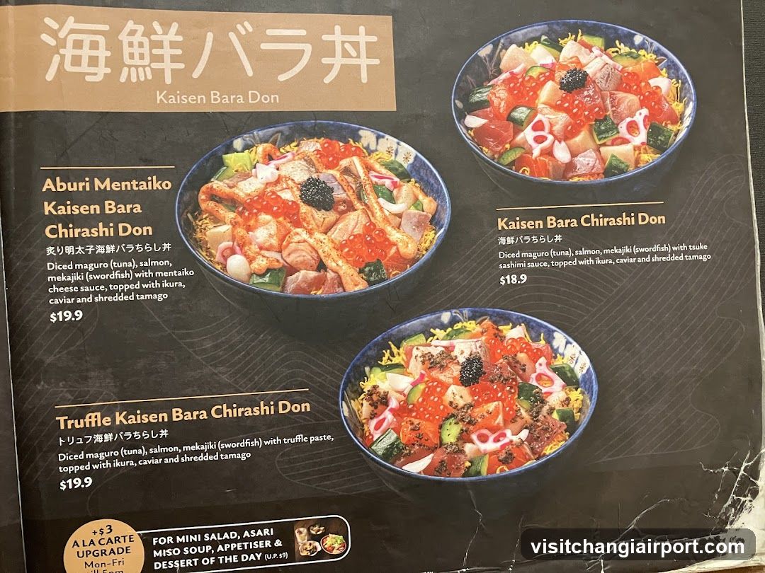 Kaisen Bara Don Menu