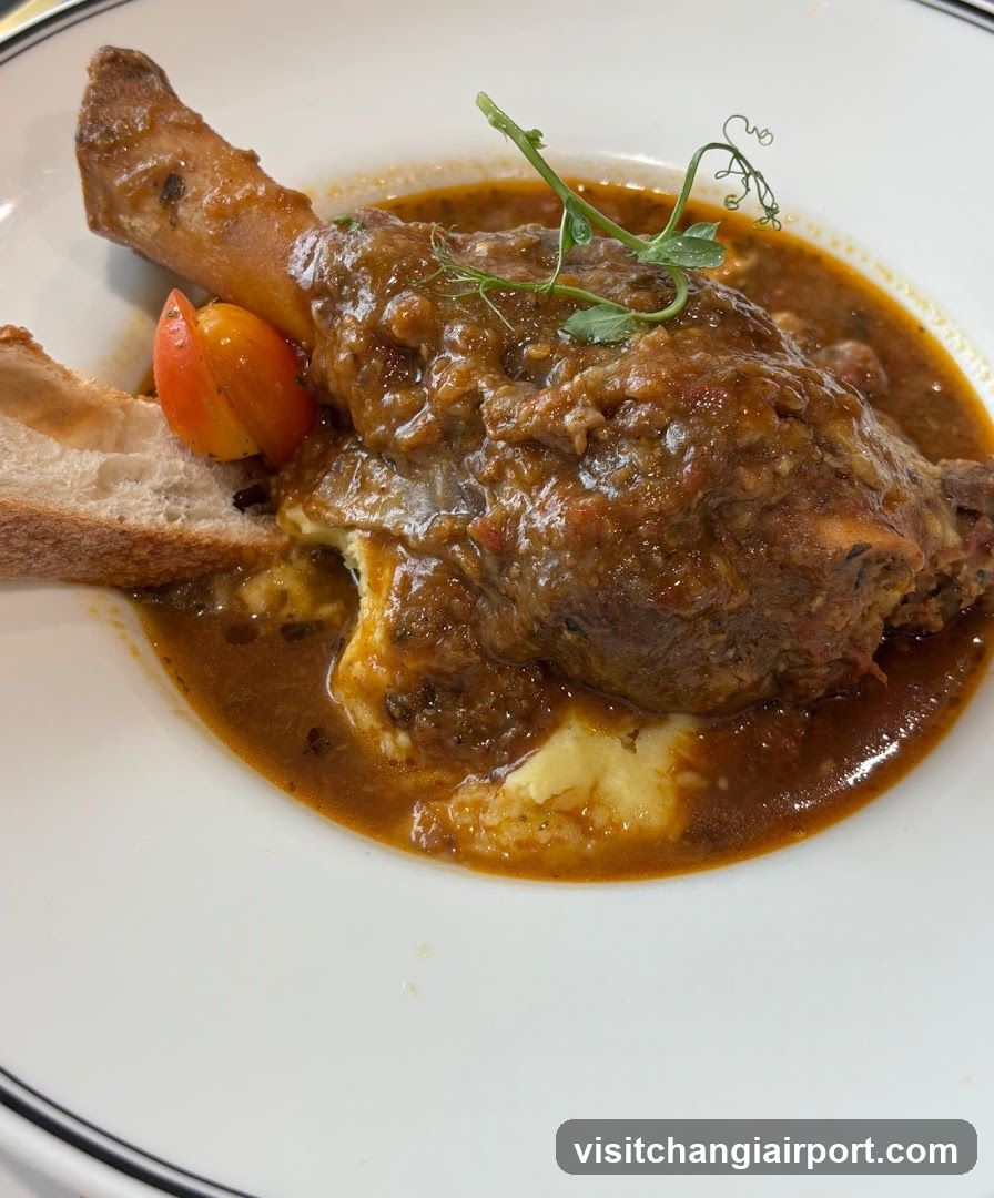 Stew with Bread and Tomato