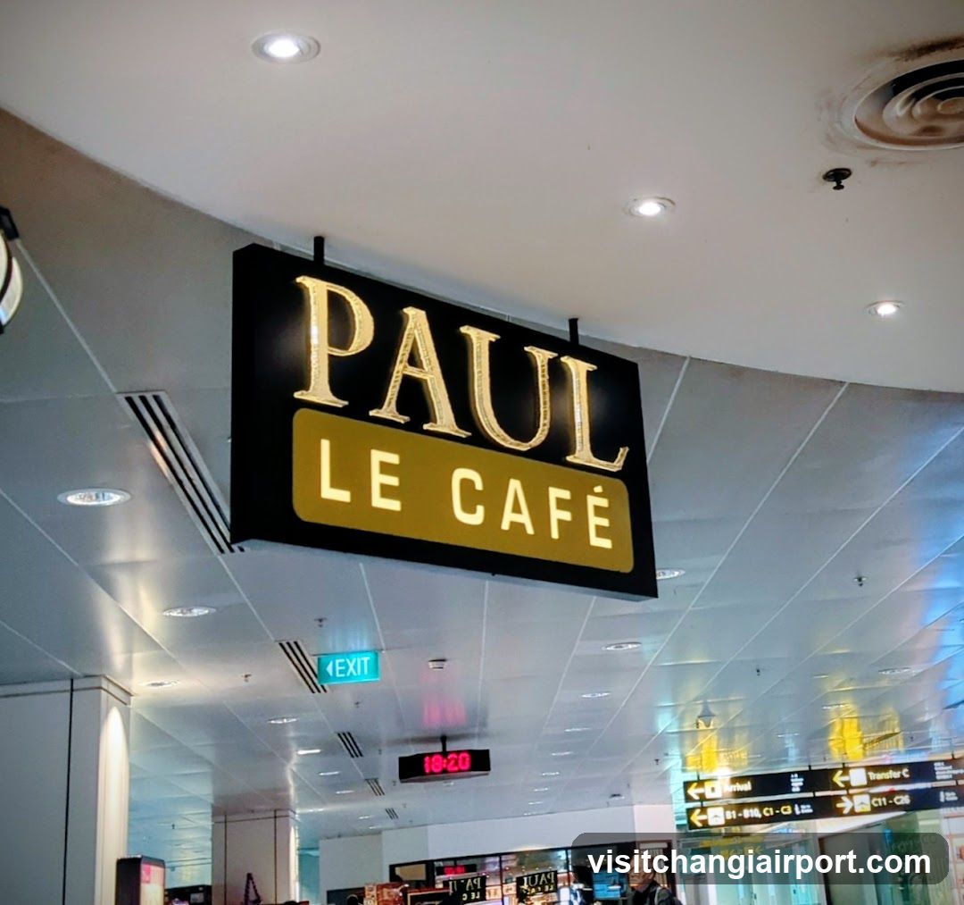 Paul Le Café Signage
