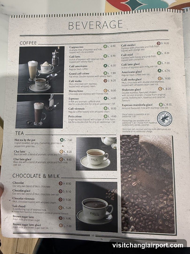 Beverage Menu