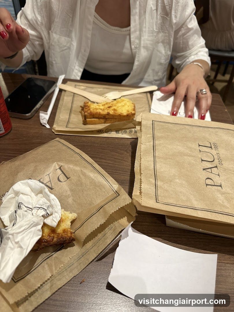 Paul Bakery Table Scene