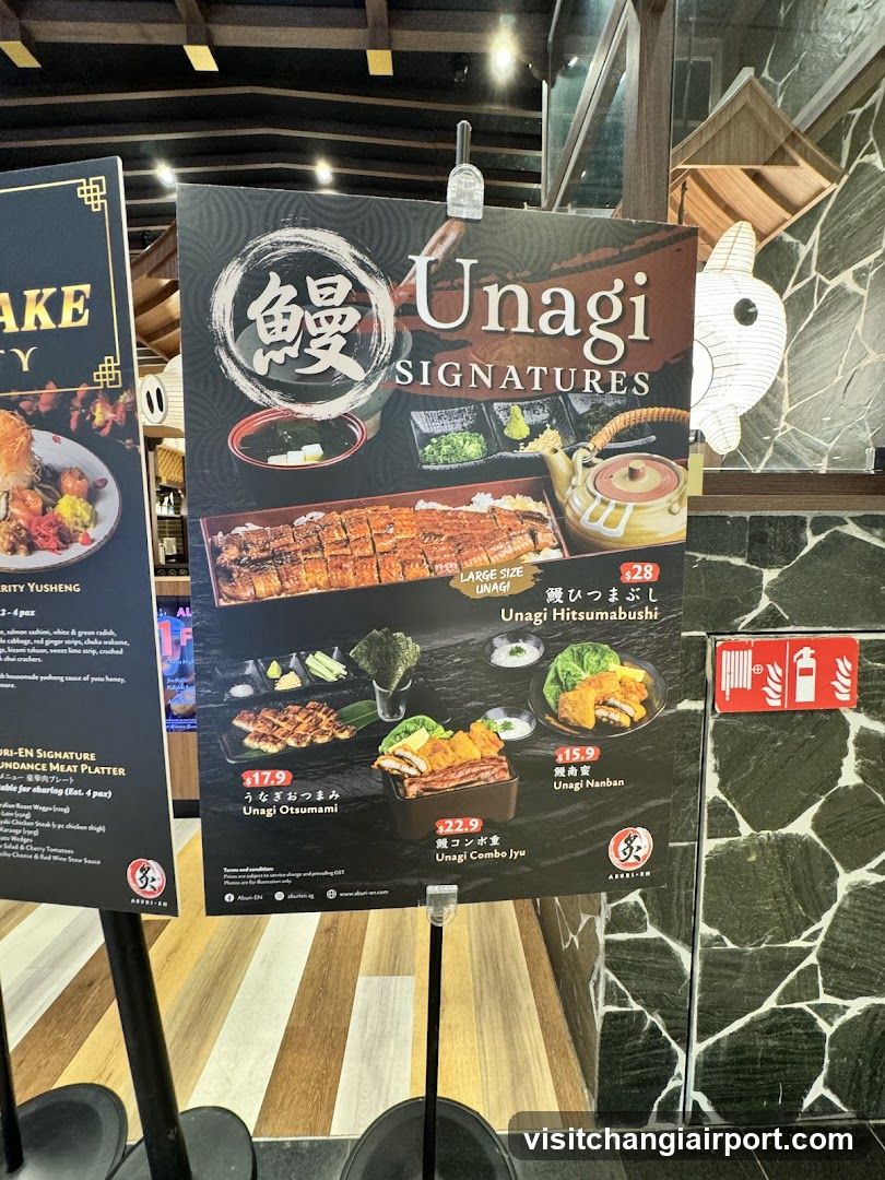 Unagi Signatures Menu Board
