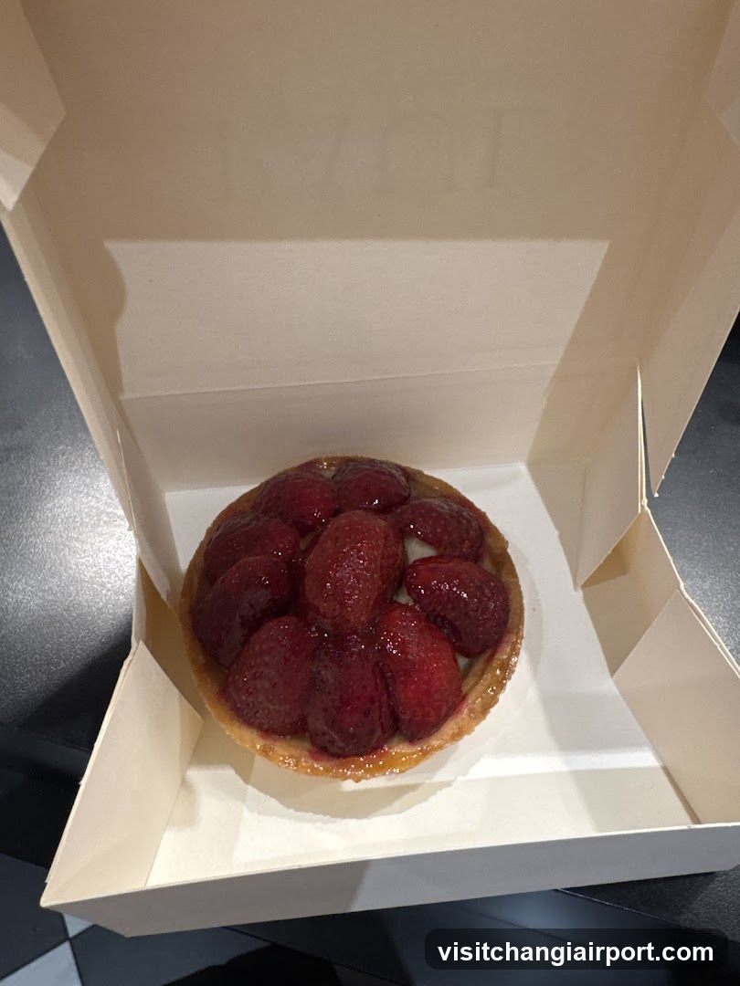 Strawberry Tart in Box