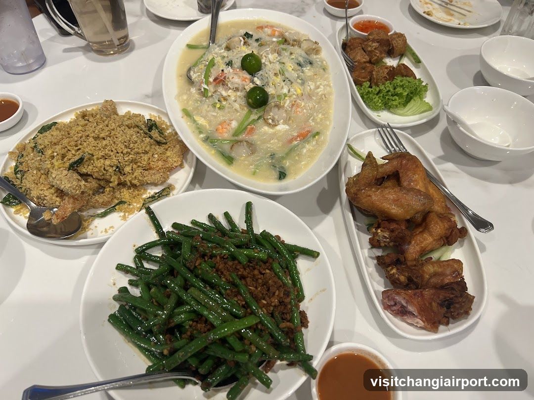 Chinese Meal Spread