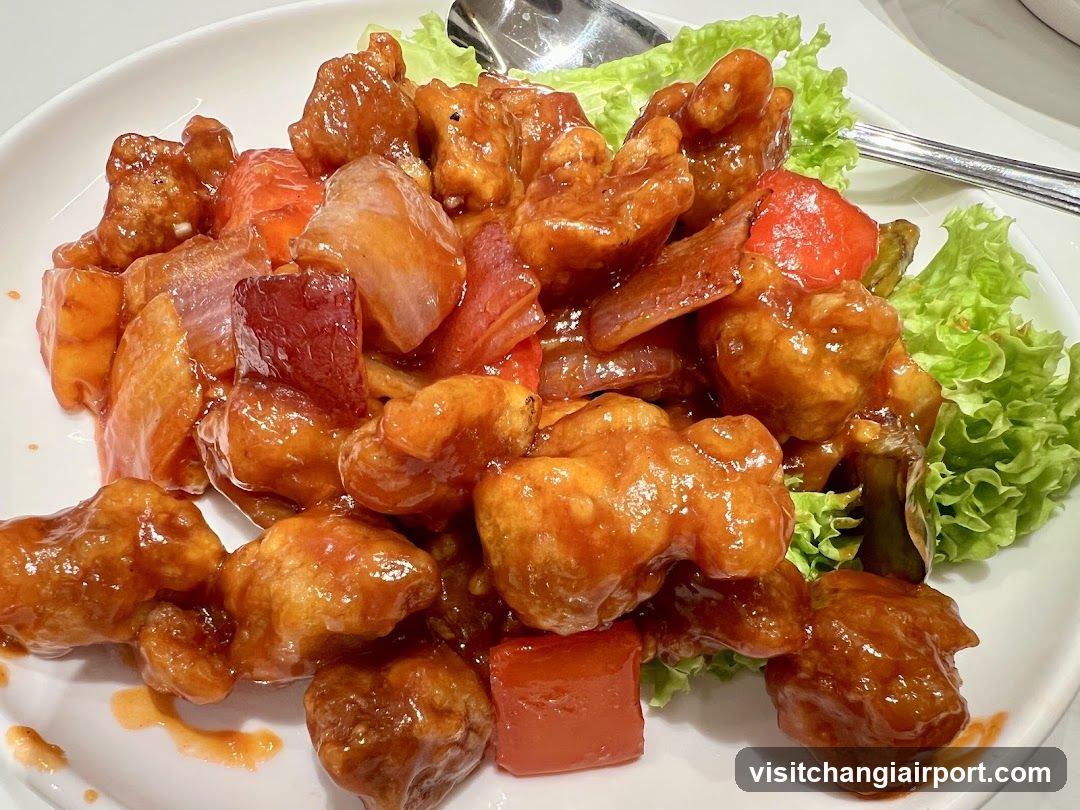 Sugared Chicken with Vegetables