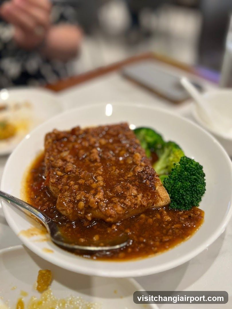 Braised Tofu with Broccoli