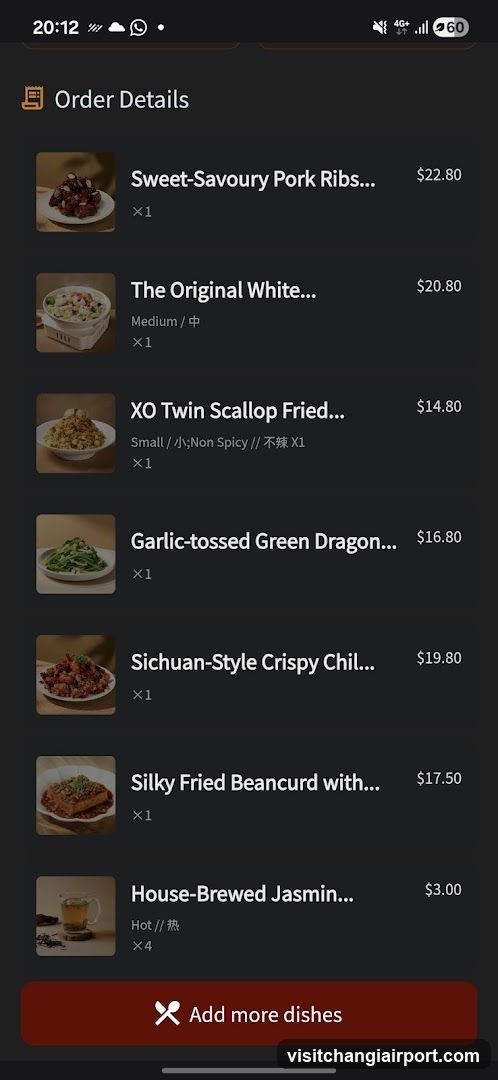 Order Details Screen