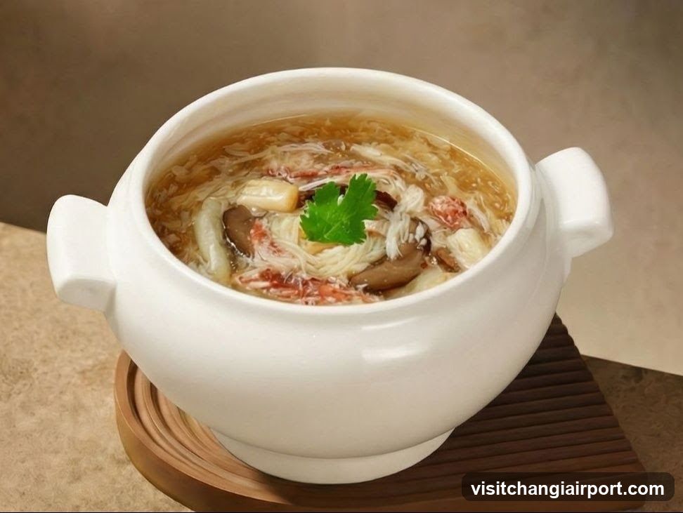 Soup Bowl with Garnish