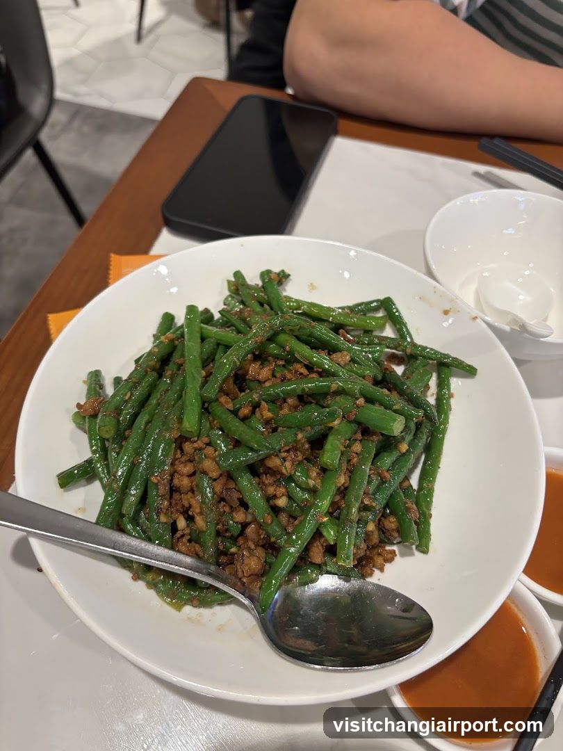 Stir-fried Green Beans with Minced Meat