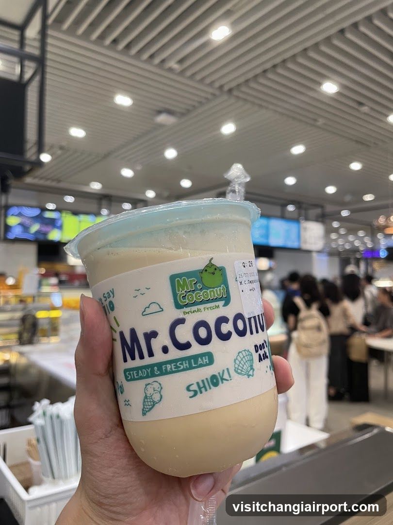Mr. Coconut Drink Cup