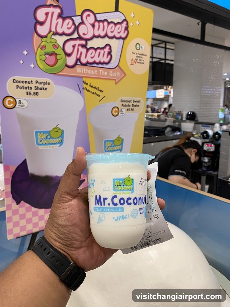 Mr Coconut Drink Display