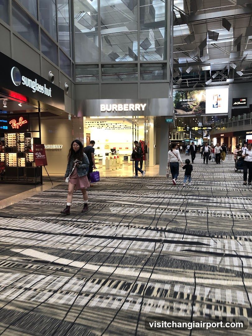Airport Shopping Area