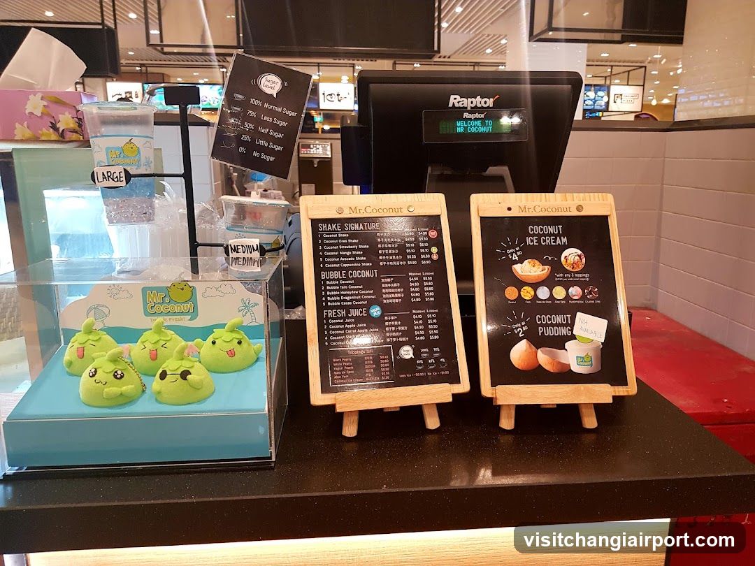 Mr Coconut Counter Display