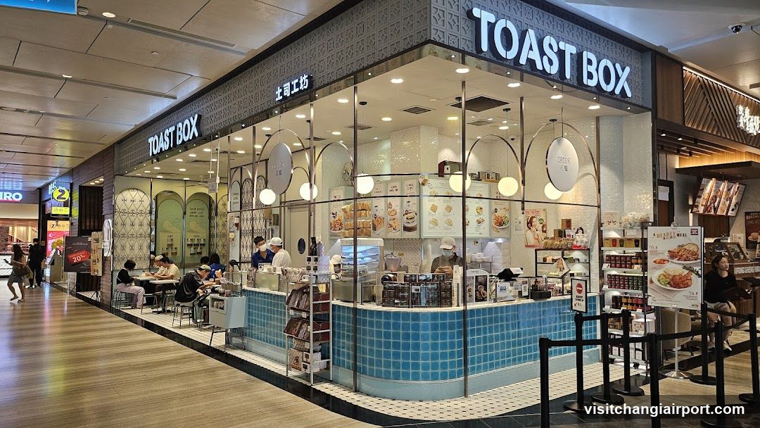 Toast Box Store Interior and Exterior View