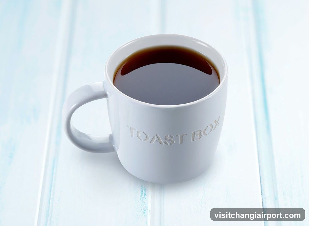 Coffee Mug with Toast Box Logo