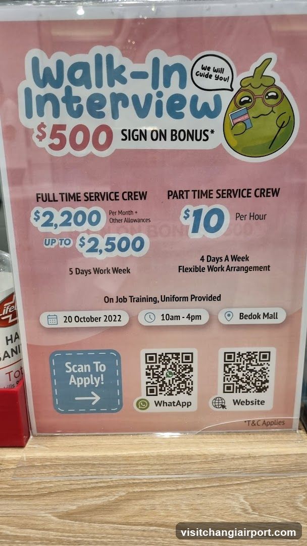 Walk-In Interview Poster