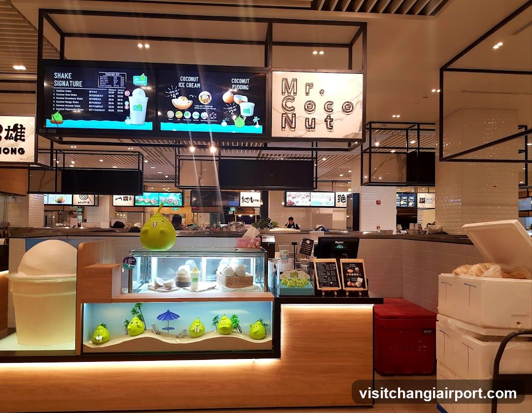 Mr. Coconut Shop Interior