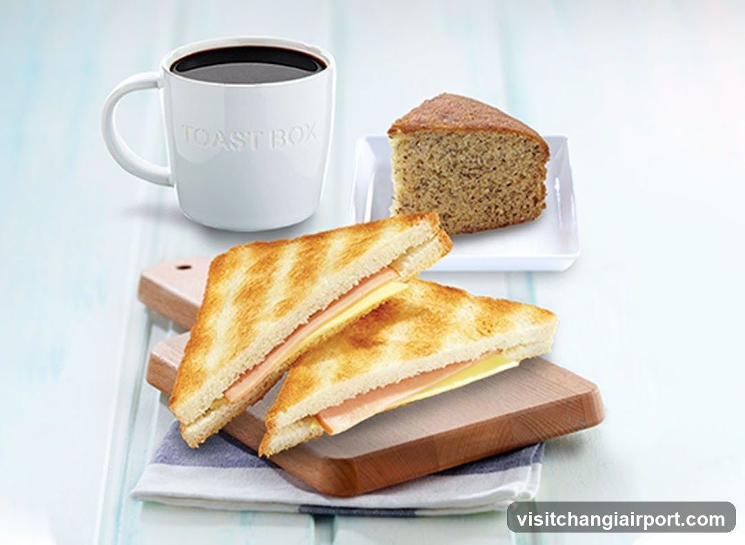 Toast Box Breakfast Spread