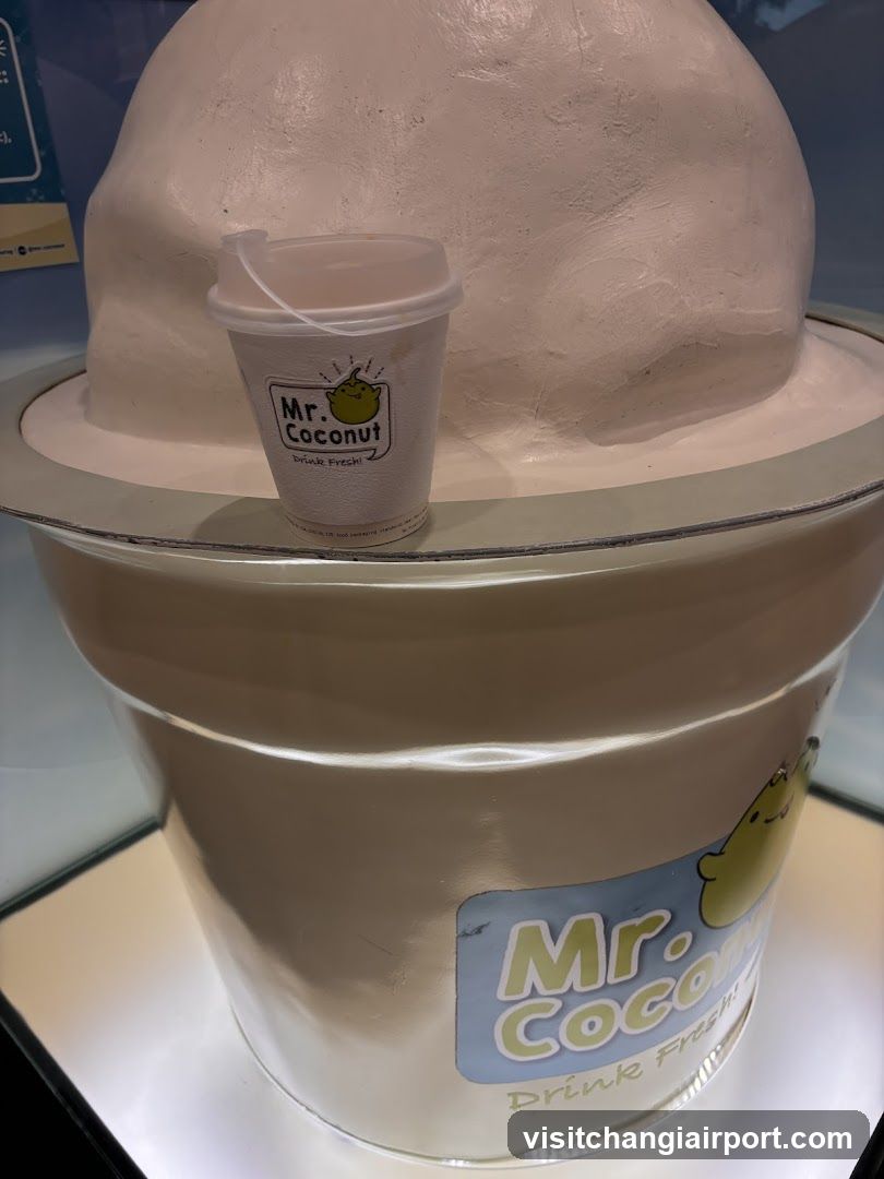Mr. Coconut Display