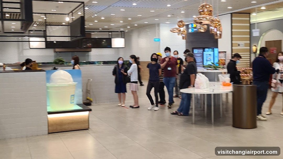 Food Court Interior Scene